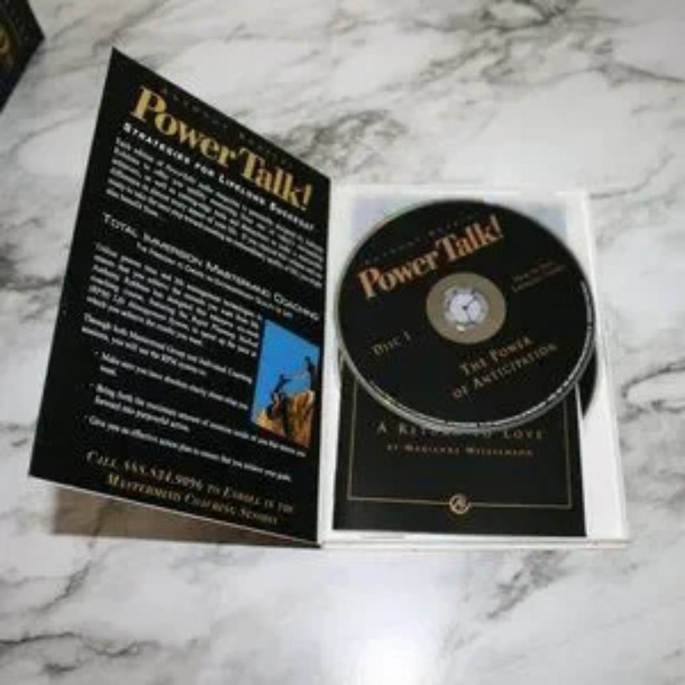 ANTHONY ROBBINS Power Talk CD Boxed Set Program Self Improvement Series - Picture 4 of 13